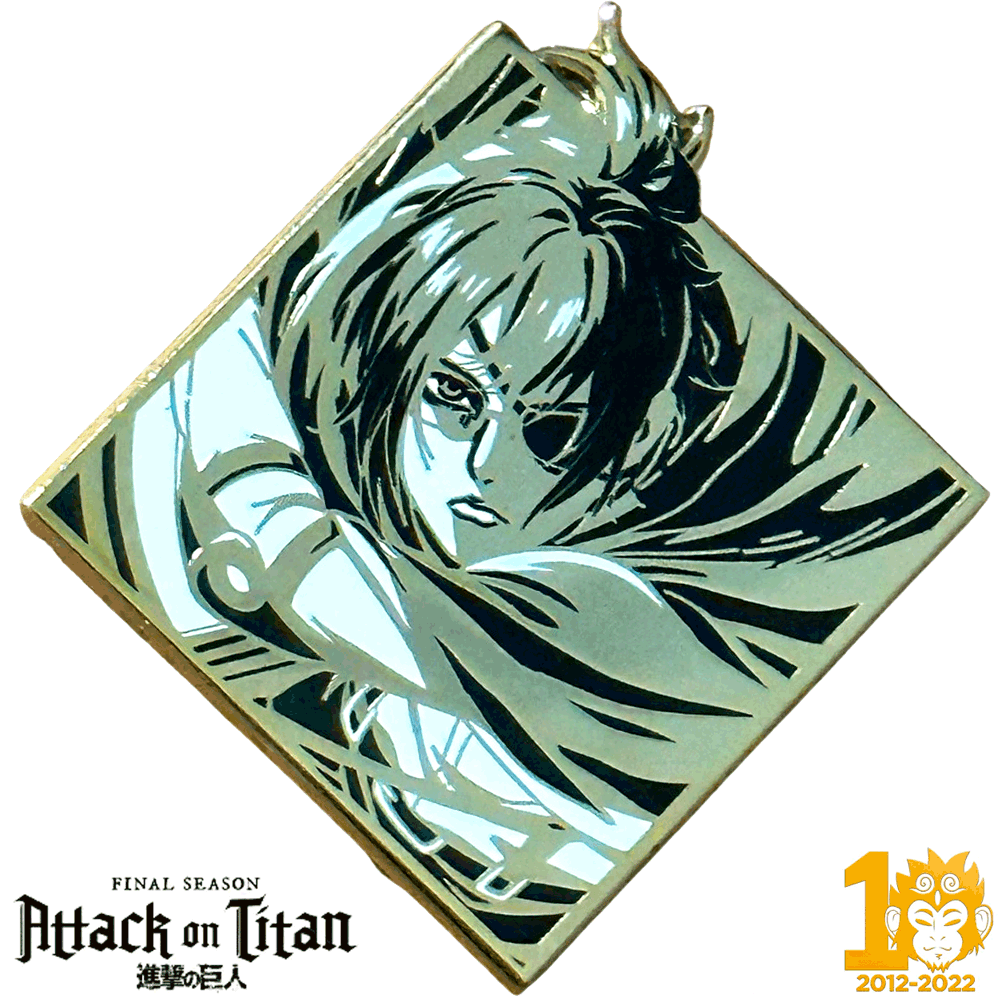 ZMS 10th Anniversary: Hange Zoe - Attack On Titan Final Season Pin