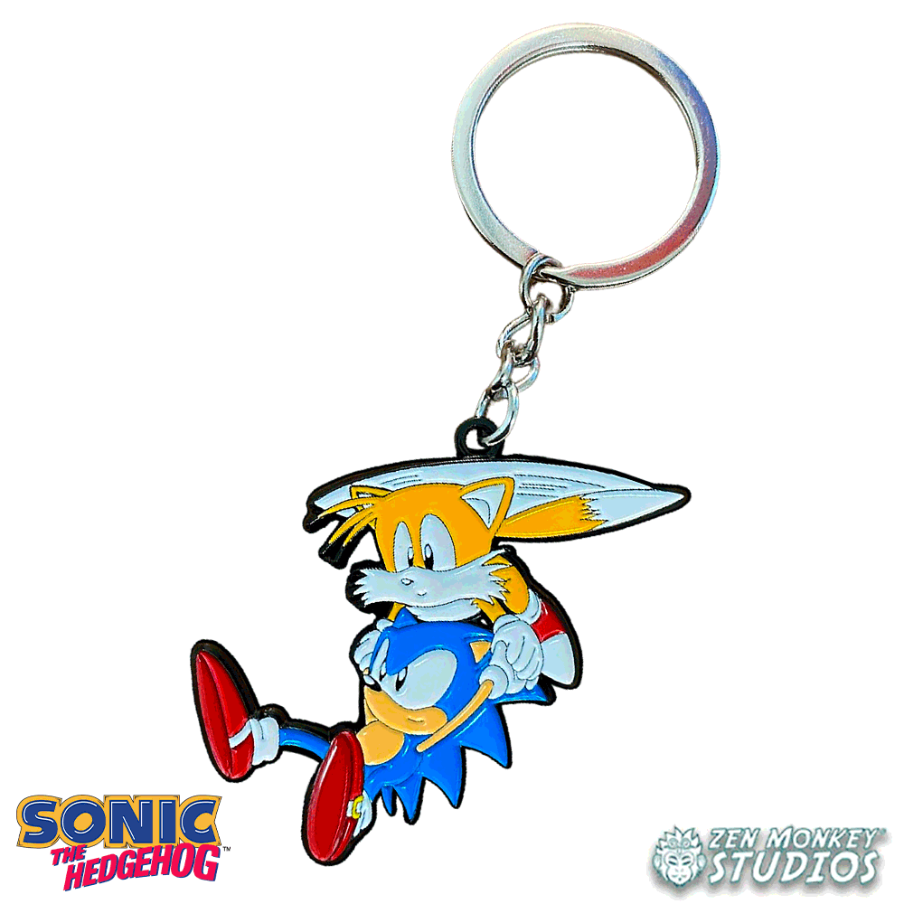 Tails Sonic Keychain Sonic the Hedgehog Keyring Movie Gift -  Finland