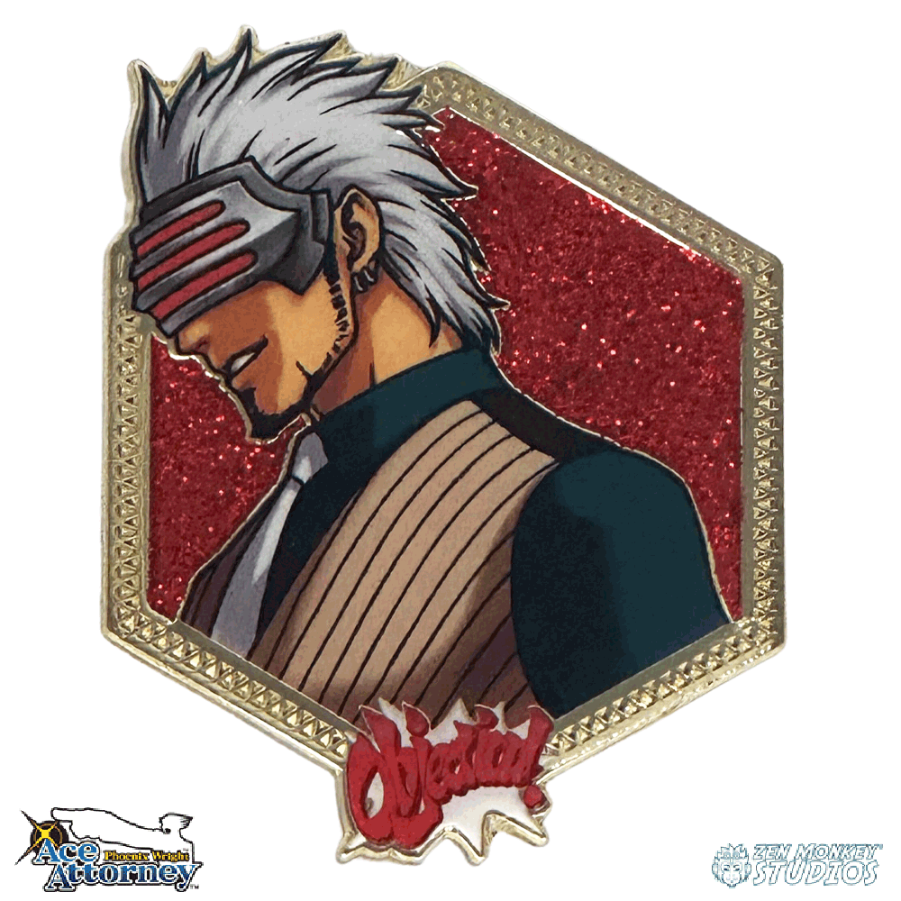 Godot - Golden Series 2 - Ace Attorney Pin