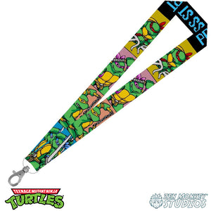 Press Start (Character Select) - TMNT Lanyard