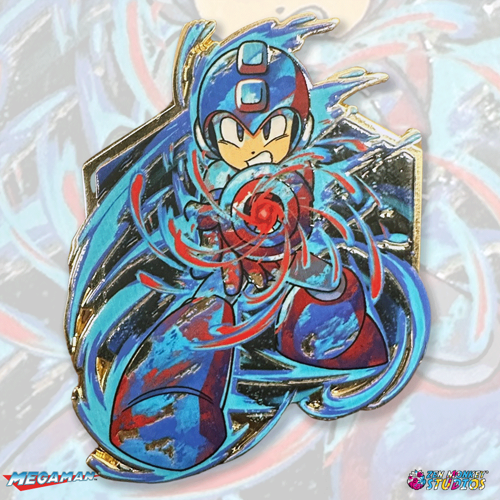 Painterly Series: Charging Mega Man - C2E2 2025 Exclusive