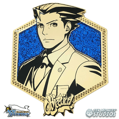 Ace Attorney Silver Badge Series Phoenix Wright Pin